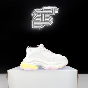 Balenciaga Triple-S White/Pink/Yellow